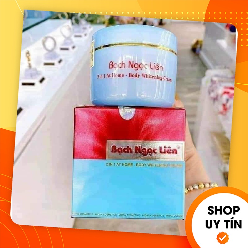 [Chính hãng] Kem Body Bạch Ngọc Liên Xanh - Kem body 2 in 1 dưỡng trắng da toàn thân - 8936079450656