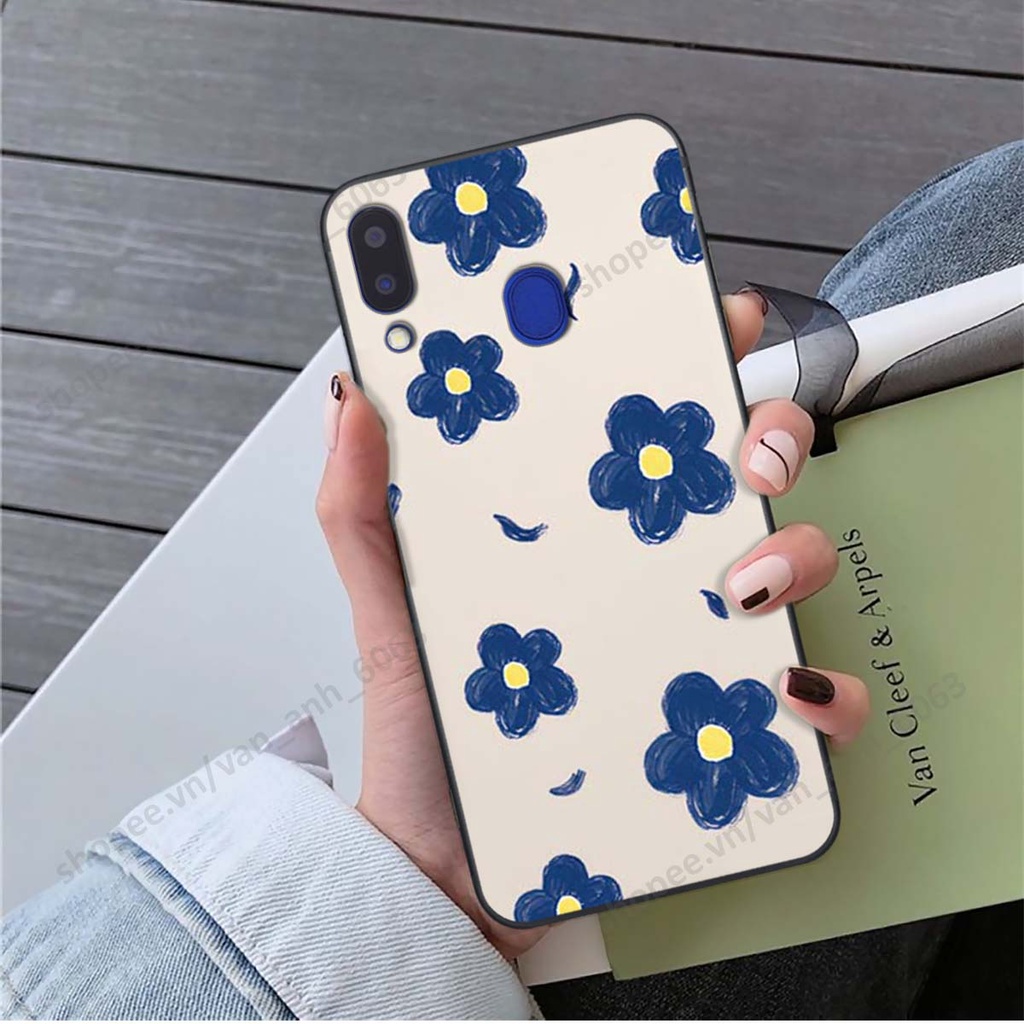 Ốp lưng Samsung M20 / M30 in hình hoa, gấu rich bear nghệ thuật, thời trang