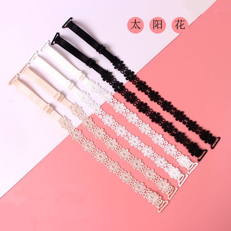 Dây Áo Ngực 4 Kiểu Họa Tiết Ren Hoa Chống Trượt Gợi Cảm Cho Nữ