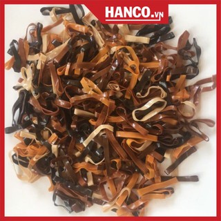 Chun buộc tóc, dây buộc tóc mầu cafe, nhiều màu N12