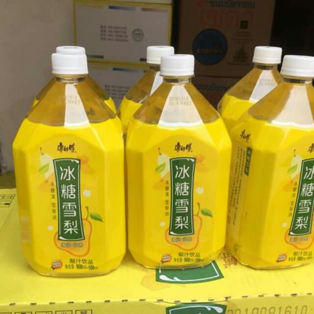 Nước lê , Chanh , Đào chai 1lít