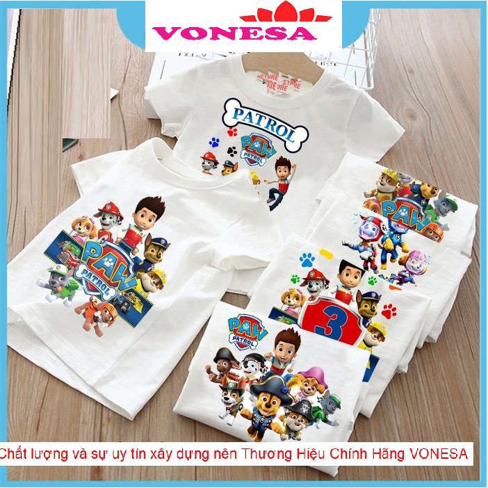 (VIDEO) BST Áo thun trẻ em Đội Chó cứu Hộ Paw Patrol siêu đẹp | Áo Paw Patrol cho bé trai | bé gái P