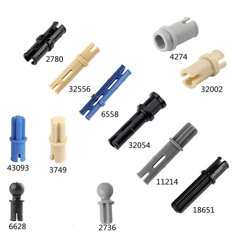 Phụ Kiện Khối Lắp Ráp Lego Đàn Hồi Kèm Chốt Cài Đầu Bóng Pin