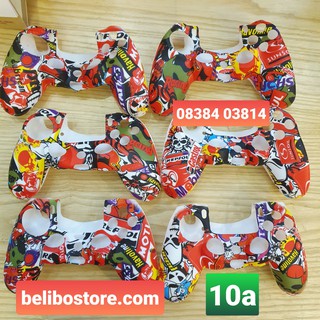 Vỏ bọc cao su silicon mềm bảo vệ tay cầm chơi game PS4 Dualshock 4