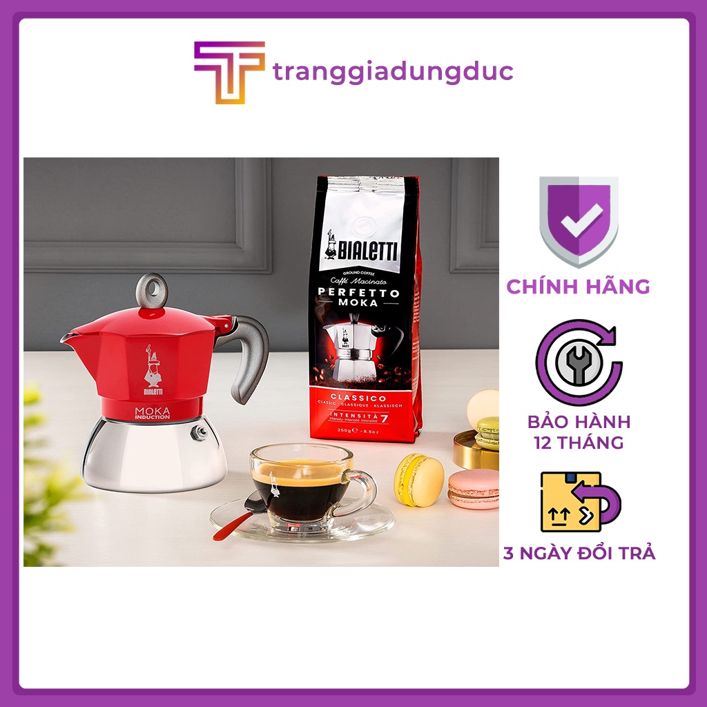 Ấm pha cà phê Bialetti Moka Induction 150ml 4 tách