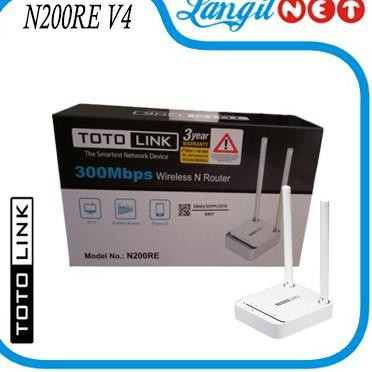 Bộ Phát Sóng Wifi Không Dây Totolink N200re V.4 300mbps