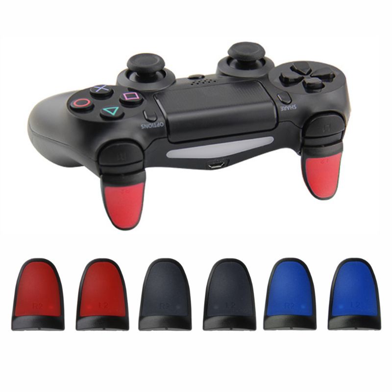 1 Cặp Nút Bấm Mở Rộng L2 R2 Chống Trượt Cho Tay Cầm Chơi Game Ps4