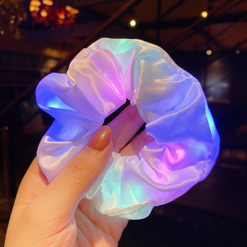 Dây Cột Tóc Có Đèn Led Phát Sáng Đơn Giản Ngọt Ngào