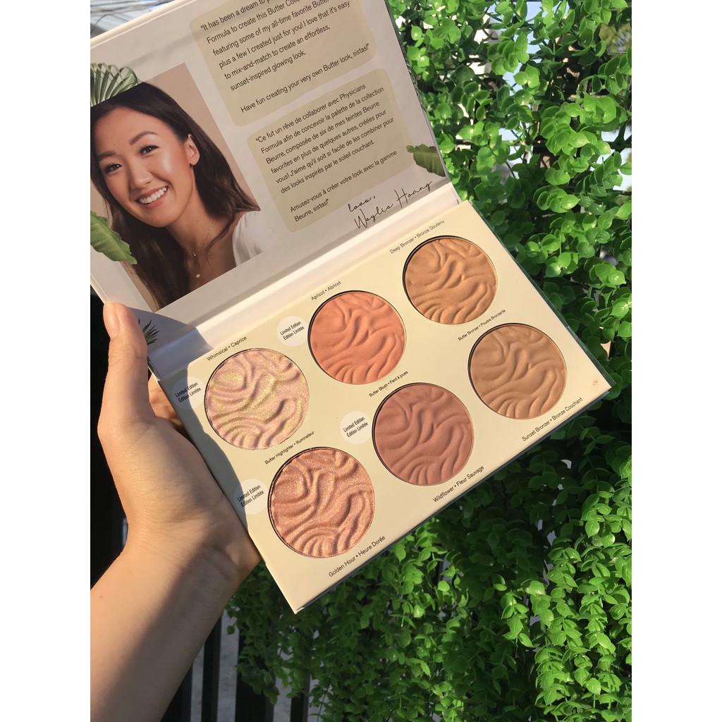 Bảng phấn tạo khối + má hồng + hightlight  Physician Formula Butter Collection x Weylie Hoang