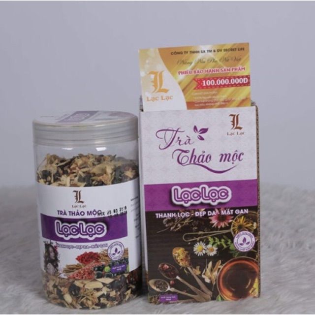Trà thảo mộc lạc lạc