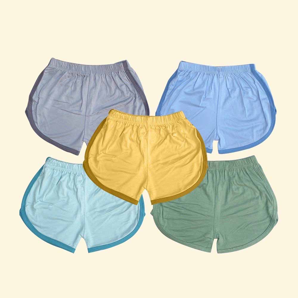 MẪU MỚI| QUẦN ĐÙI BO CHUN CHẤT COTTON MỀM MÁT| MÀU SÁNG ĐẸP CHO BÉ TRAI VÀ BÉ GÁI| 7-18G. XƯỞNG MAY BIBO