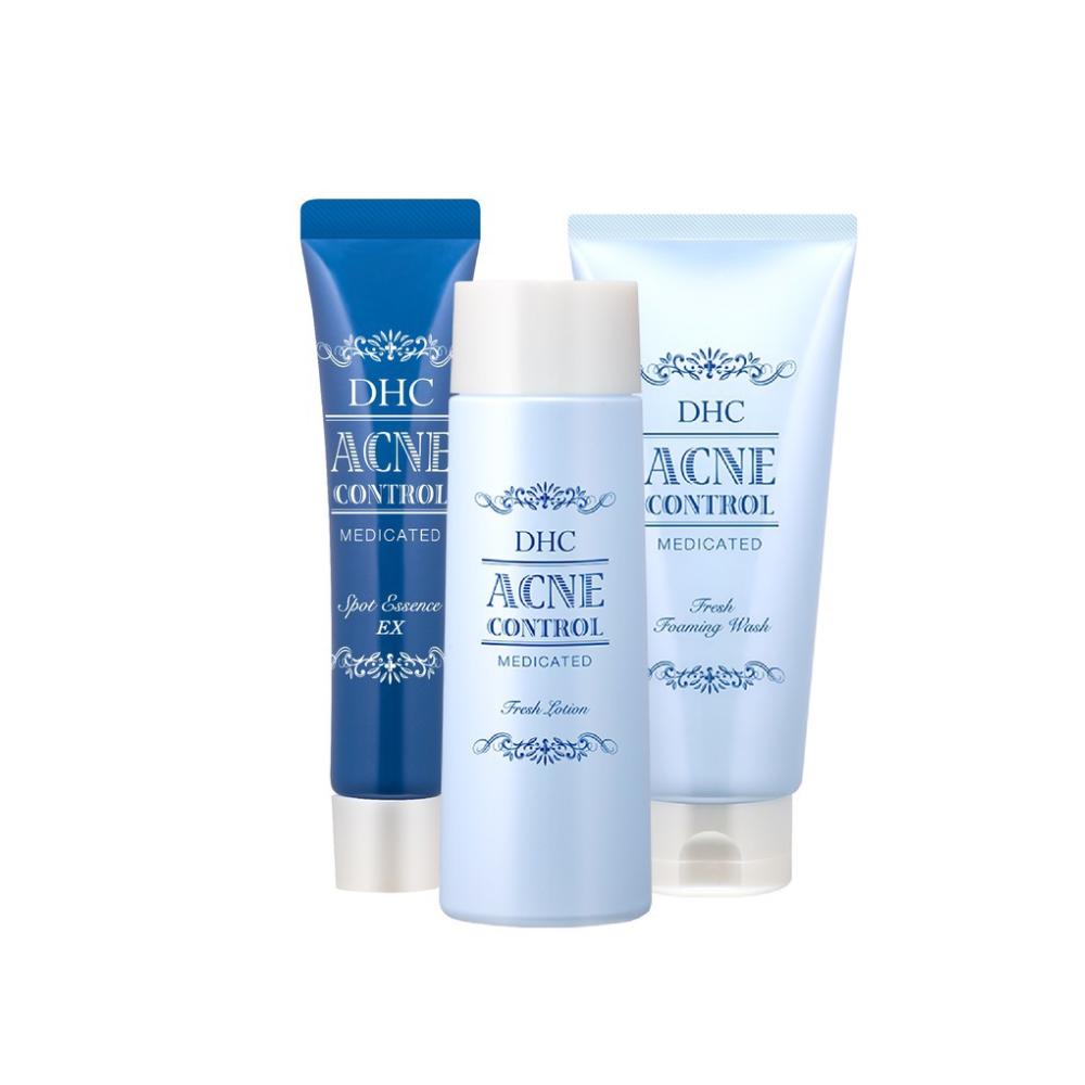 Bộ sản phẩm loại bỏ mụn DHC Acne Control