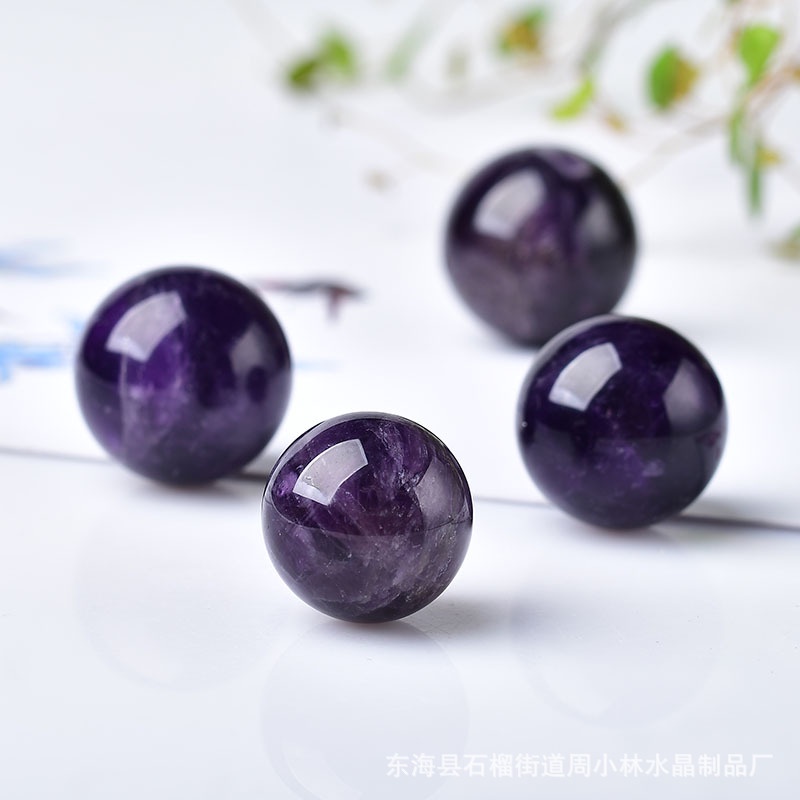 Đá Thạch Anh Tím Trắng Pha Lê Xanh Tự Nhiên