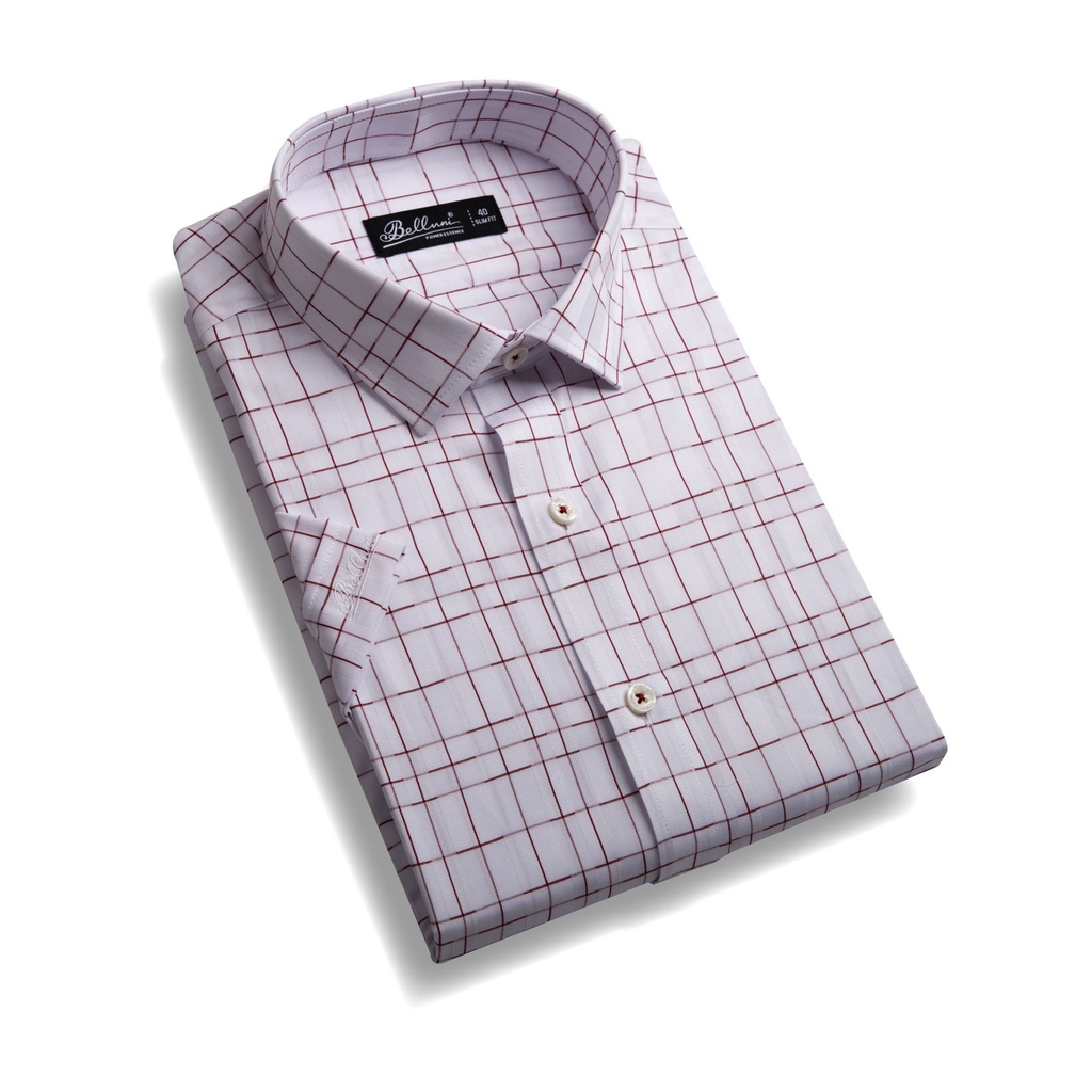 Áo sơ mi nam BELLUNI ngắn tay - ANS.BPS.BE.204.R2