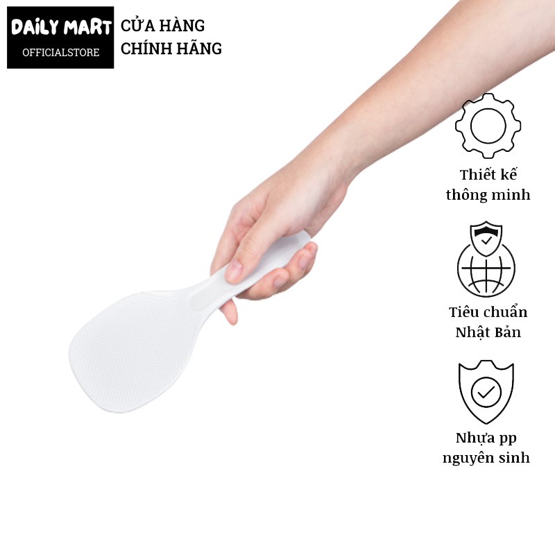 Muỗng Xới Cơm, Thìa Xới Cơm CHỐNG DÍNH Kháng Khuẩn Tiêu Chuẩn Nhật Bản SENDAI | BigBuy360 - bigbuy360.vn