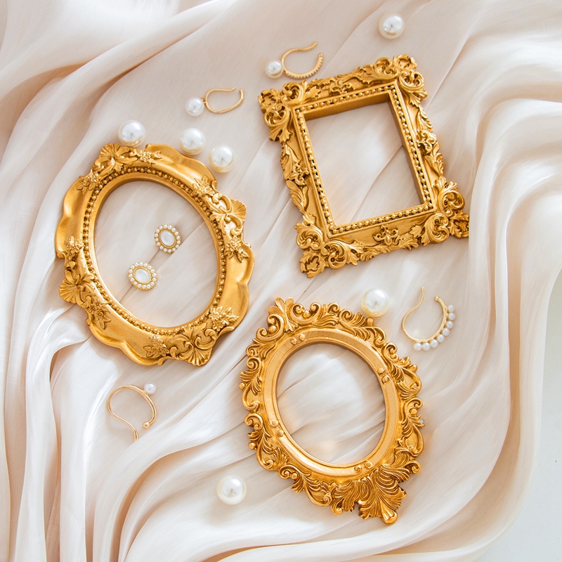 Khung ảnh trang trí bằng nhựa resin độc đáo phong cách retro