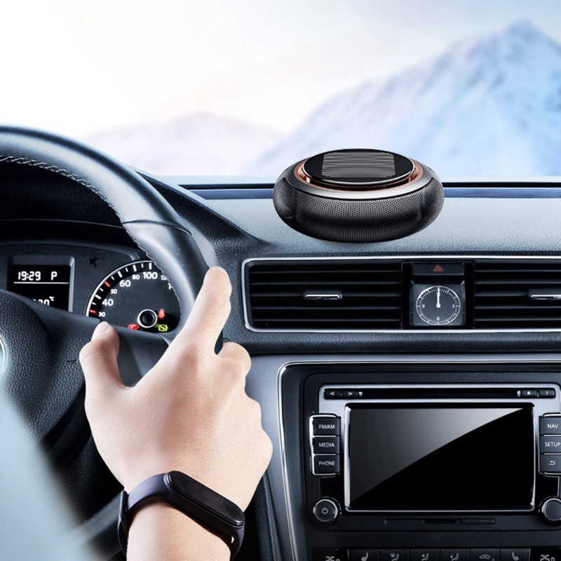 Phụ kiện khuếch tán nước hoa dùng năng lượng mặt trời dành cho xe hơi