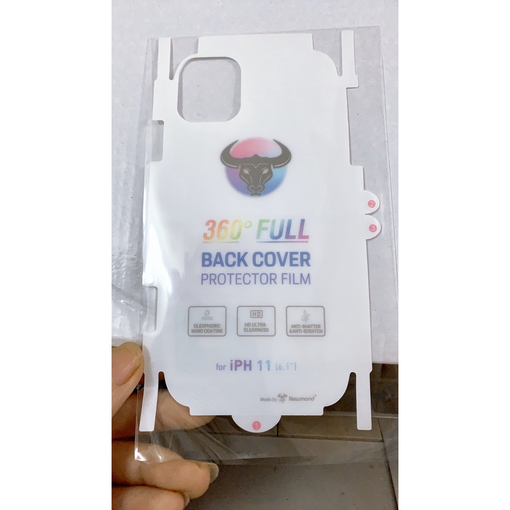 PPF Mặt Lưng Cho iPhone 15 Pro Max 14 Pro Max 13 Pro Max 12 Pro Max 11 Pro Max 7 Plus 8 Plus Xs Max 5 Lớp Siêu Chuẩn
