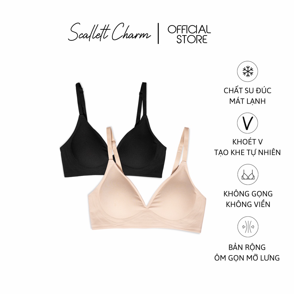 Combo 2 Áo lót nữ su đúc định hình không gọng không hằn AL14 | BigBuy360 - bigbuy360.vn