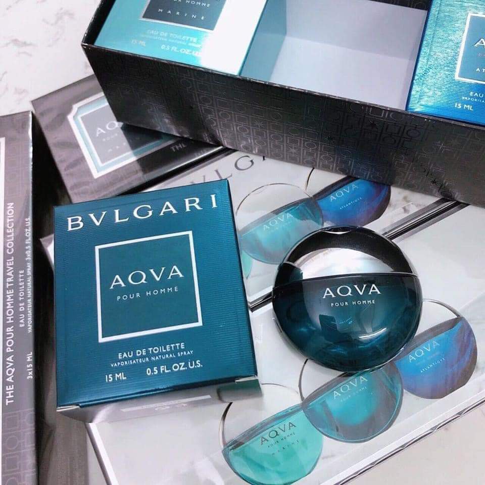 Nước hoa nam bvlgari aqva pour homme 100ml full seal