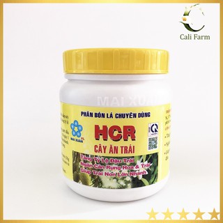 Phân bón lá g HCR ngăn rụng hoa, tăng tỷ lệ đậu trái  hộp 400g