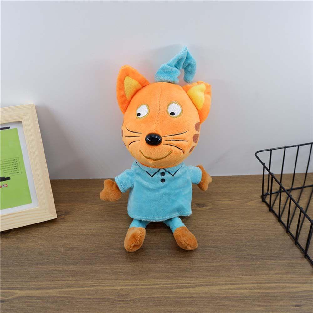 Mèo Nhồi Bông Mềm Mại 25CM Trang Trí Nhà Cửa
