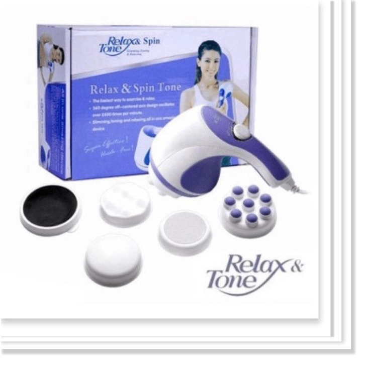 Máy Massage Cầm Tay Relax & Spin Tone 5 Đầu