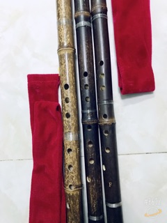 Tiêu trúc tím tone đô, rê cao cấp (free ship)