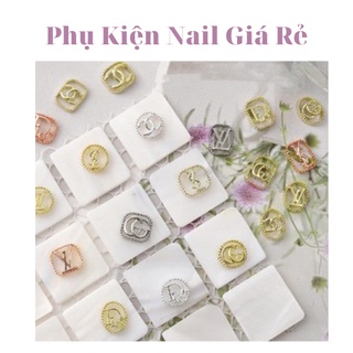 phụ kiện charm nail mix mẫu gắn móng tay nail
