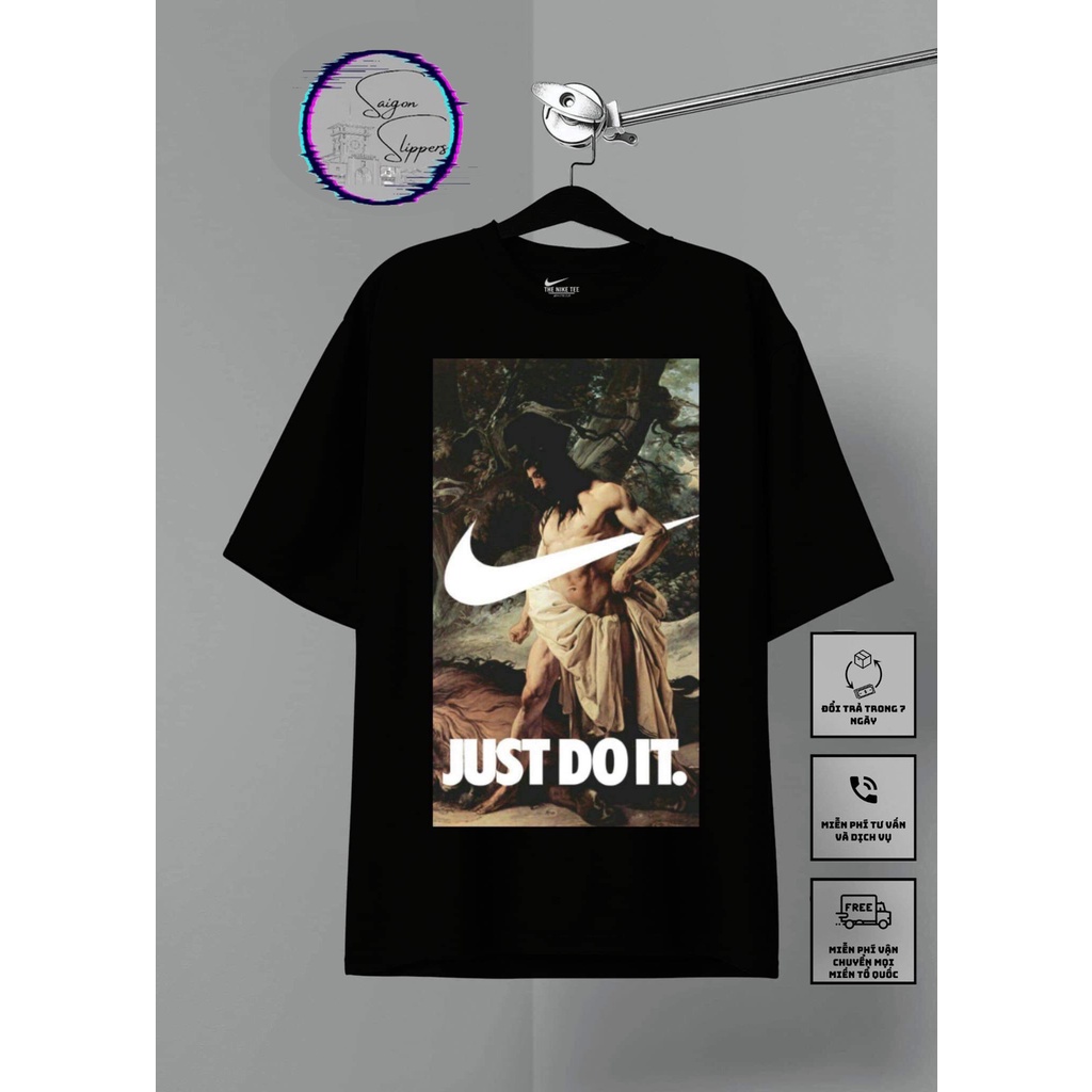 ÁO THUN NIKE UNISEX, ÁO THUN CUSTOM hình La Mã BIG SIZE, Ảnh Thật Tại Shop