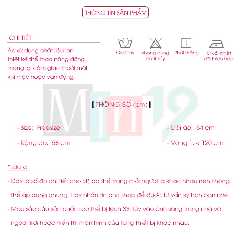 Áo Len Croptop MIN19 Áo Len Mỏng Dệt Kim Ba Lỗ Nữ Cổ Tròn Kiểu Hàn Quốc Form Rộng Bigsize Màu Trắng Đen Nâu Thời Trang