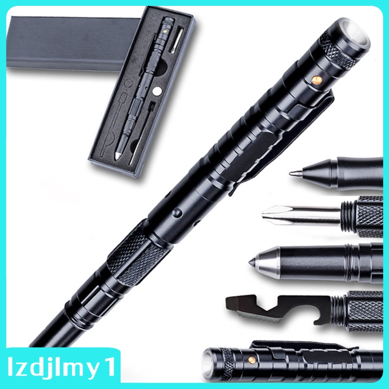 Bút Đèn Pin Cầm Tay Cắm Trại Leo Núi Hộp Quà Tặng