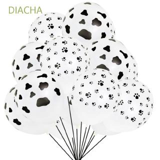 DIACHA 10pcs Party Decorations Ctue Home Decor Farm Themed Birthday Party Latex Balloons