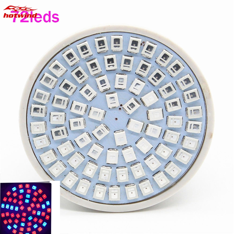 Đèn Led Trồng Cây E27 Với 72 Bóng Chất Lượng Cao Cho Giáng Sinh Halloween