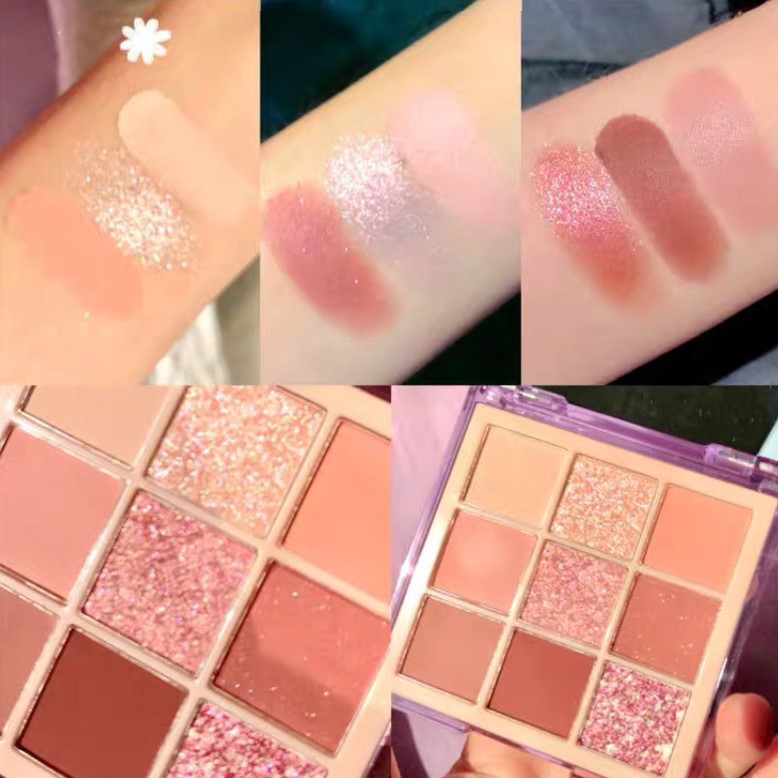 Bảng phấn mắt gấu HOLD LIVE mịn lì sương khói Maddie Bear Mist Eyeshadow Palette HL469 HLIV64