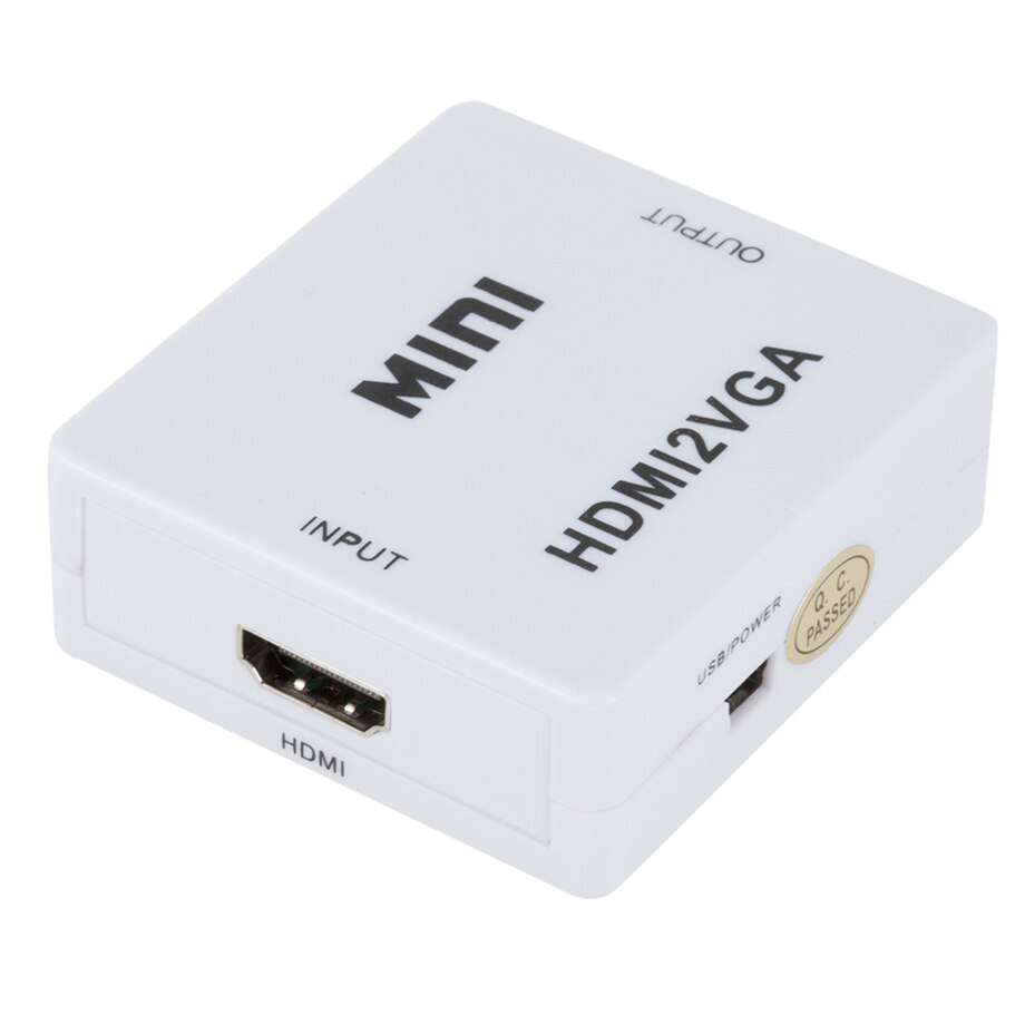 Bộ chuyển đổi HDMI sang VGA analog HD 1080p cho PC/ laptop/ máy tính b