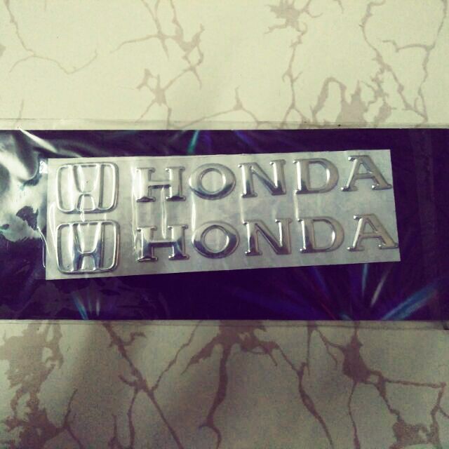 Bộ chữ nổi honda trang trí xe