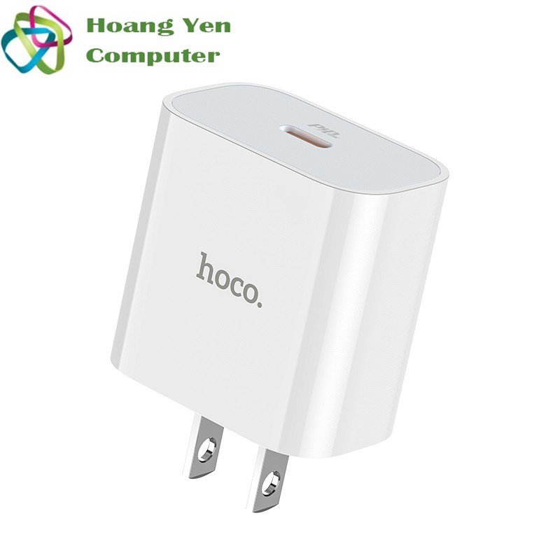 Cốc Sạc Nhanh Chui Type C Hoco C76 PD3.0 QC3.0 20W - BH 12 Tháng Chính Hãng - Hoàng Yến Computer