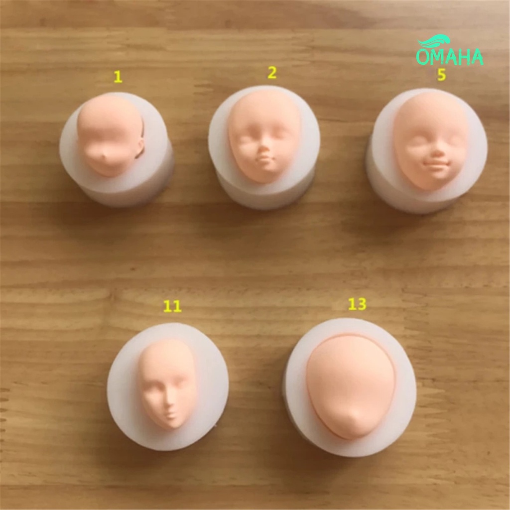 Khuôn Silicone Làm Bánh Hình Búp Bê DIY