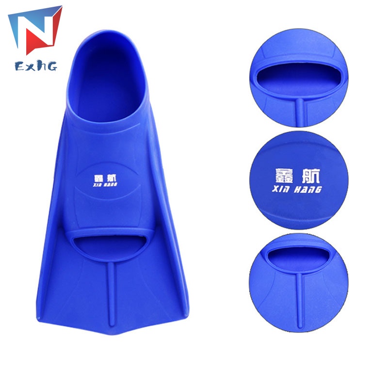 1 Cặp Chân Vịt Silicone Ngắn Co Giãn Chống Trượt Dùng Tập Bơi/Lặn Biển Cho Trẻ Em Và Người Lớn
