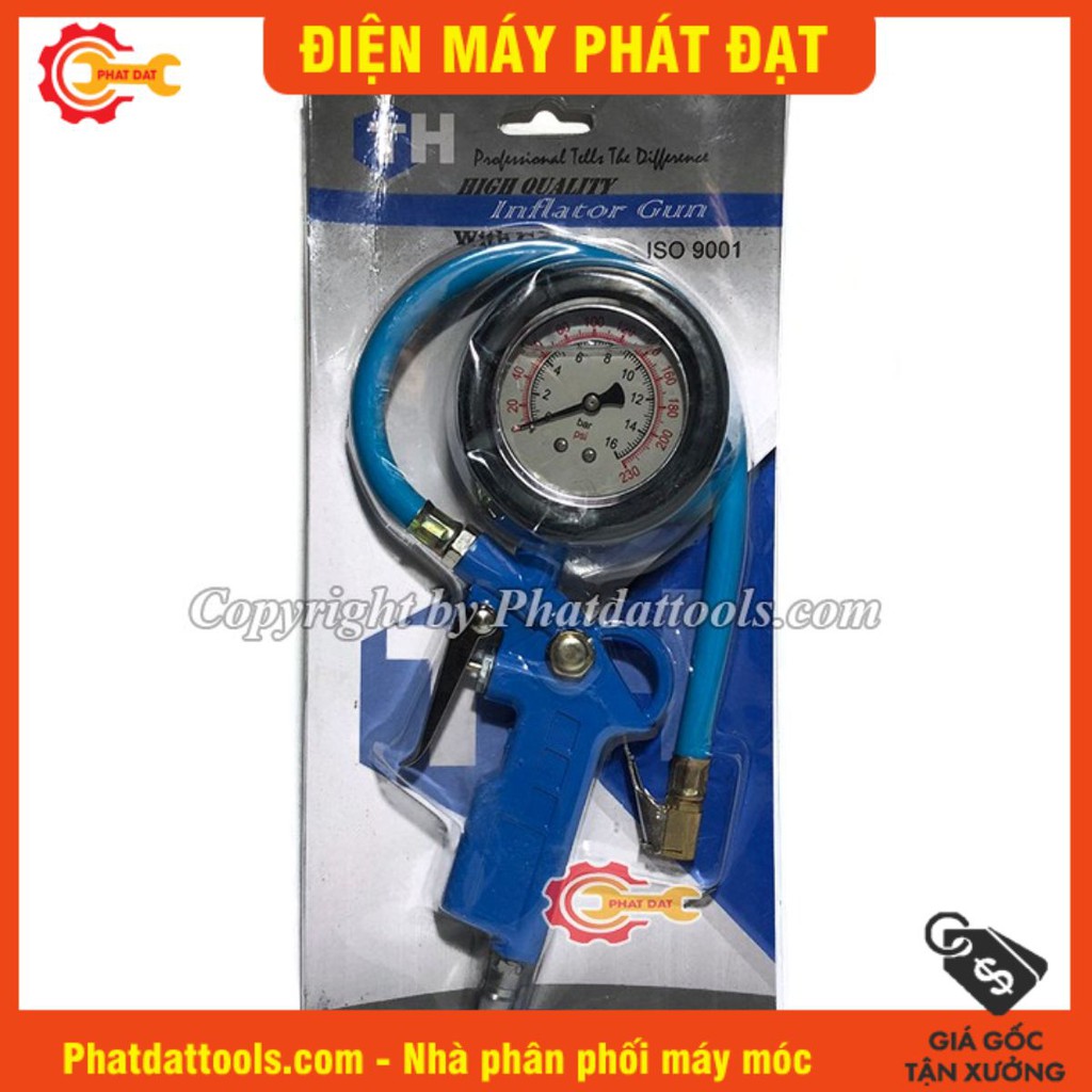 Đồng Hồ Bơm Lốp Có Dầu Dùng Để Bơm Hơi Khí Nén Vào Săm Lốp Ô tô Xe Máy Hàng Chất Lượng Bảo Hành 6 Ttháng