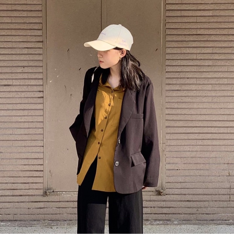 Áo Blazer Nữ Form Vừa - Maison Vest | HQ0655 | Lana Official