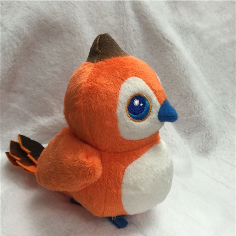 15cm WOW Pepe Bird Plush Toy Game World Hearthstone Pillow Stuffed Doll Orange Birds for Children kids gift
