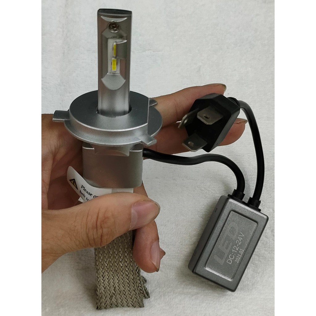 Đèn LED H1,H3,H4,H7,H8,H11,9005,9006 đuôi đồng đèn Trắng , giá 1 cặp