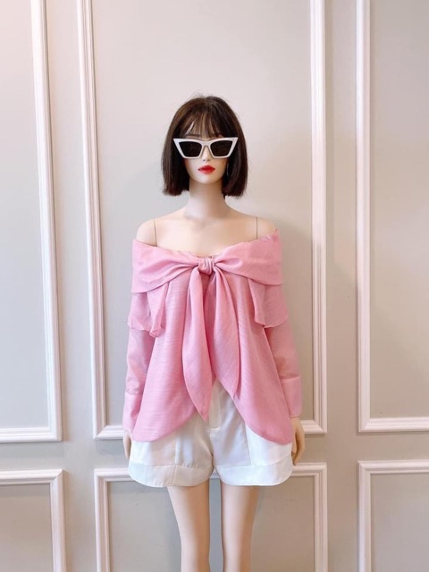 ❤️SÉT ÁO TRỄ VAI NƠ+ QUẦN #205k