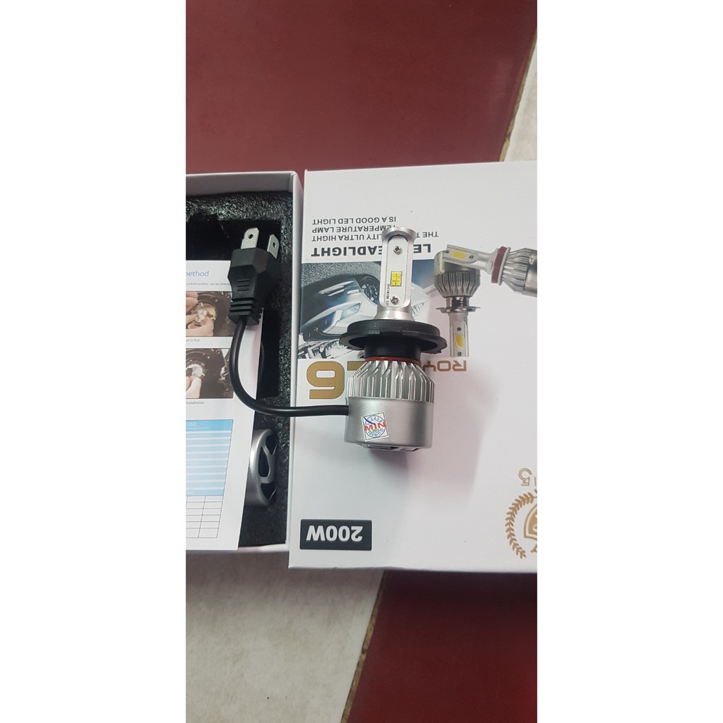 ĐÈN LED 3 MẶT SIÊU SÁNG 3 CHẤU GẮN SIRIUS - NOUVO - WAVE RS