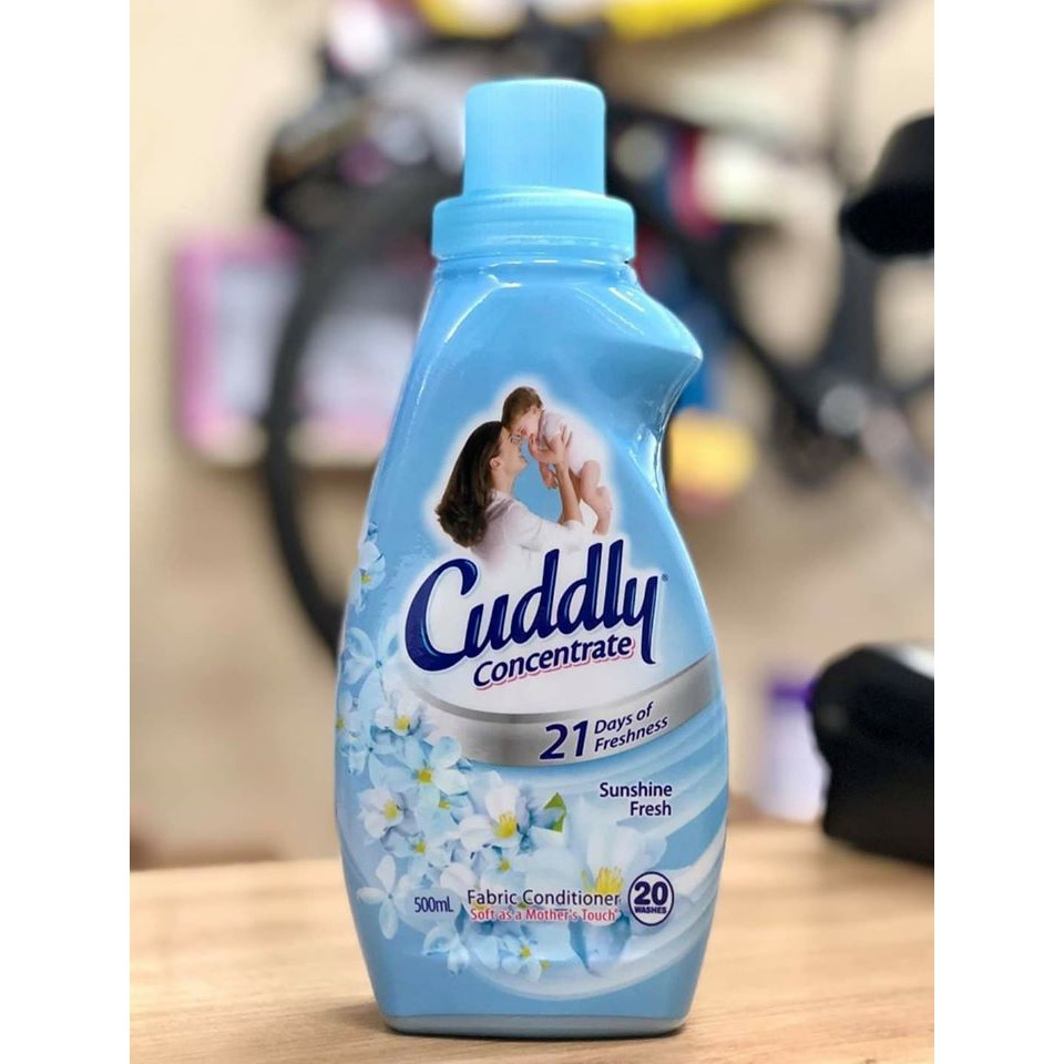 Nước Xả Vải Đậm Đặc Cuddly Úc 500ML - AN TOÀN CHO TRẺ SƠ SINH, TRẺ NHỎ - Nước Xả Cuddy Úc 500ML