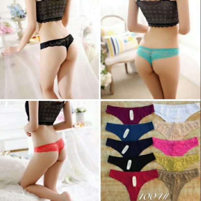 Quần lót đúc lọt khe pha ren combo 10 quần | BigBuy360 - bigbuy360.vn
