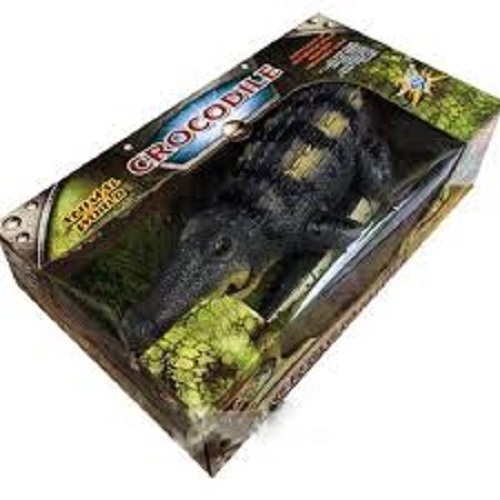 Đồ chơi cá sấu chạy pin phát nhạc có đèn loại đại kích thước 48x18x9cm siêu đẹp, chắc chắn dành cho bé trai và gái