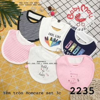 Set 3 yếm Momcare